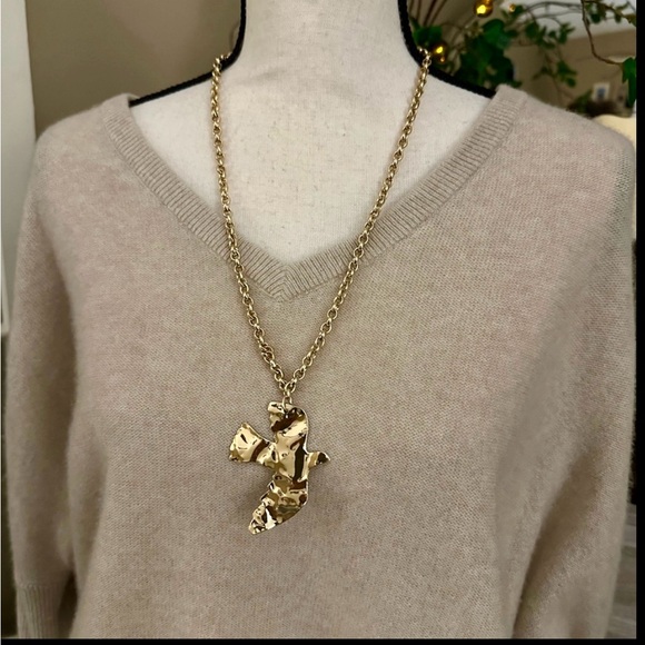 🌟 Free GIFT 🌟 NWT | Sézane x Pangea Bird Necklace - Picture 10 of 17
